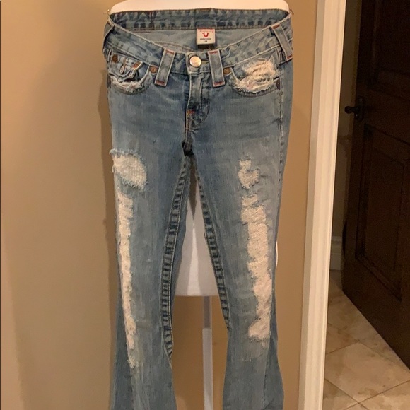 True religion distressed jeans - Picture 3 of 7